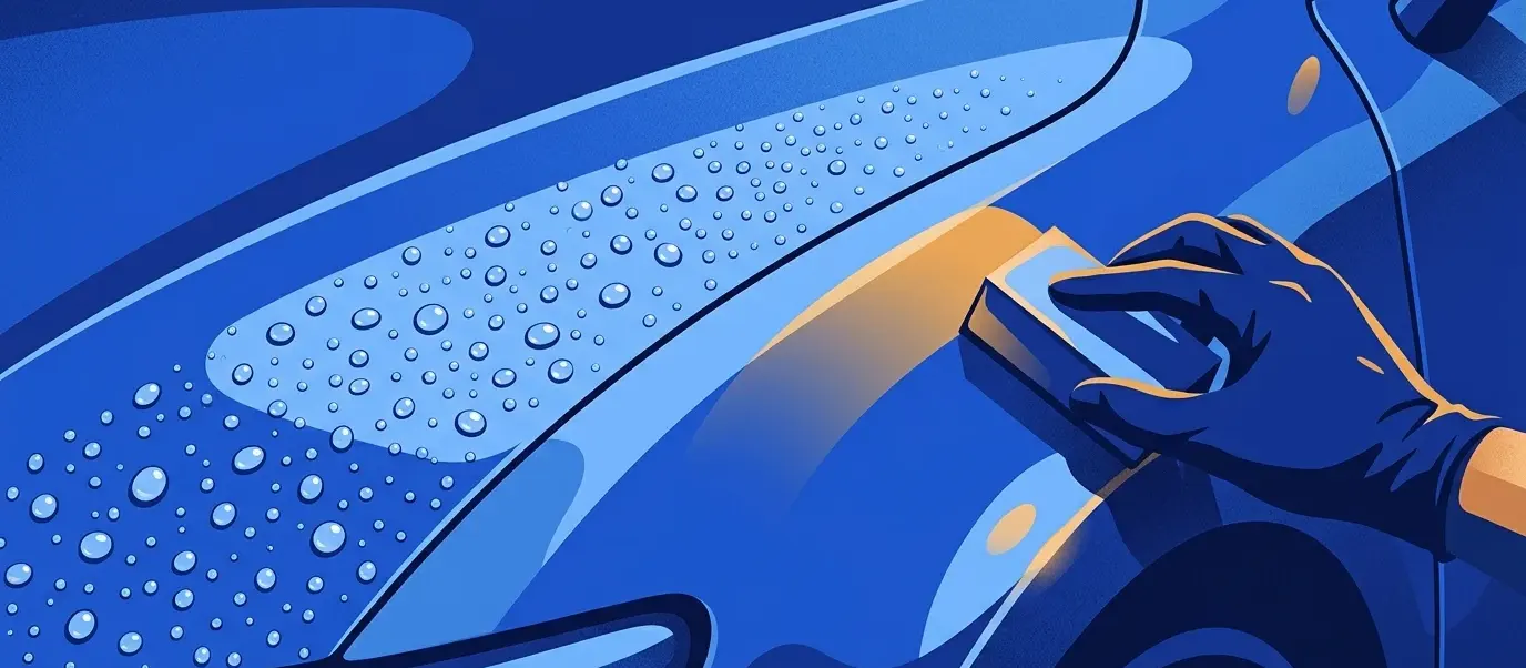 Illustration for the guide: Ceramic coating explained
